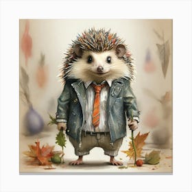 Hedgehog 43 Canvas Print