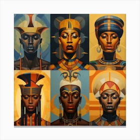Egyptian Women 2 Canvas Print