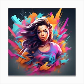 Digital Art Canvas Print