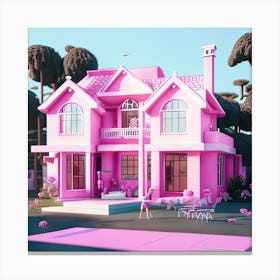 Barbie Dream House (79) Canvas Print