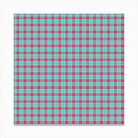 Checkered Fabric 4 Canvas Print