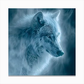 Wolf Art Canvas Print