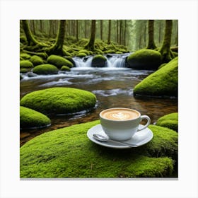 Mossy Forest 3 Canvas Print