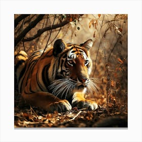 Wild Animal Creative Portrait 163 Canvas Print