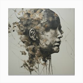 'The Head' - Miguel Sines-Branco Canvas Print
