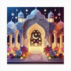 Islamic Eid Canvas Print