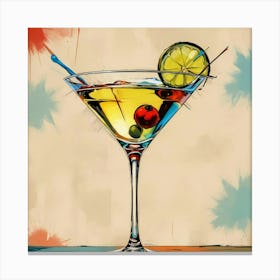 Martini 27 Canvas Print