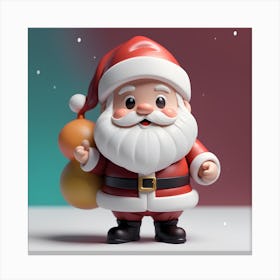 Santa Claus 10 Canvas Print