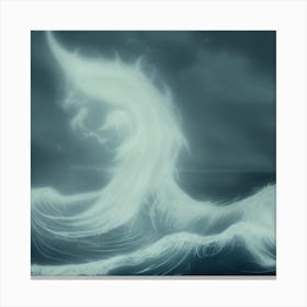 Wrath Of The Sea Canvas Print