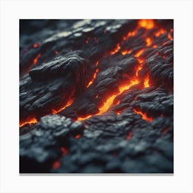 Lava Stock Videos & Royalty-Free Footage 2 Canvas Print