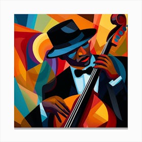 Jazz Musician 66 Canvas Print
