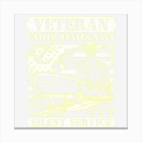 Us Navy Vet Canvas Print