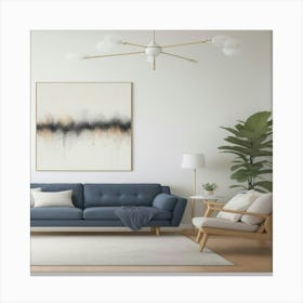 Maddies Mood Living Room Art P Canvas Print