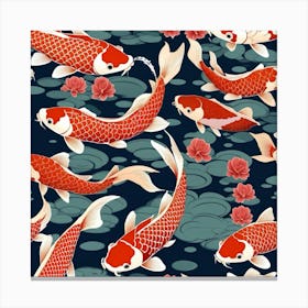Koi Fish 11 Canvas Print