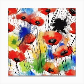 Poppies 5 Canvas Print