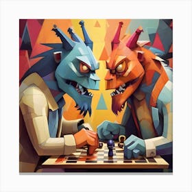 Chess Canvas Print