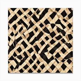 Checkered Pattern Canvas Print