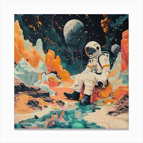 'Astronaut' Canvas Print