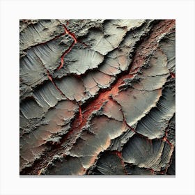 Martian Dominion Seismic Cracks Artwork Season 13 Ignis Luporum Canvas Print