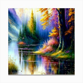 Autumn Forest 34 Canvas Print