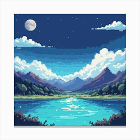 Landscape Painting 8 Canvas Print