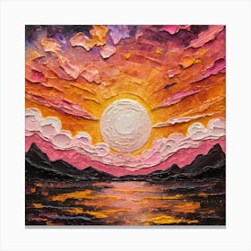 Sunset 4 Canvas Print