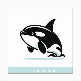 Orca Whale Canvas Print