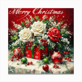 Merry Christmas 8 Canvas Print