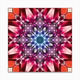 Watercolor Pattern Pink Canvas Print