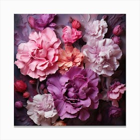 Paper Flowers Canvas Print