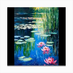 Water Lilies 9 Canvas Print