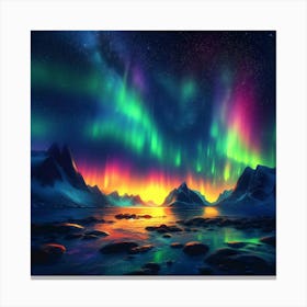 Aurora S Symphony 11 Canvas Print