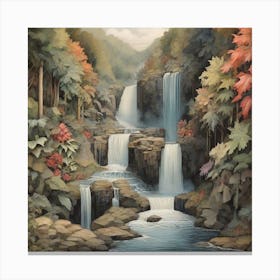 Waterfall 1 Canvas Print