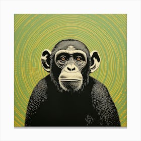 Chimpanzee 32 Canvas Print