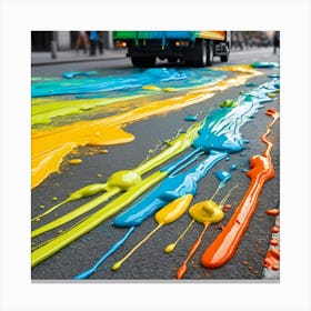 Street Art 1 Canvas Print