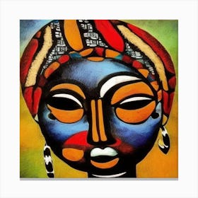 African Art #5 Canvas Print