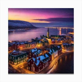 Fjords Of Norway Canvas Print