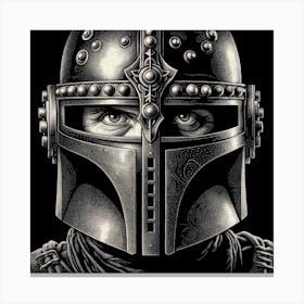 Helmet Canvas Print