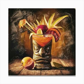 Tiki Cocktail 2 Canvas Print