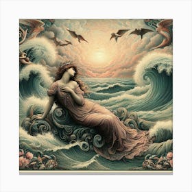 'The Mermaid' Canvas Print