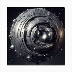 Spaceship 25 Canvas Print