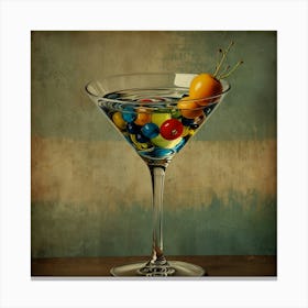 Martini 24 Canvas Print