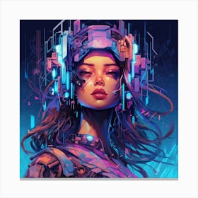 Cyberpunk 1 Canvas Print