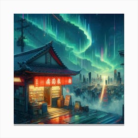 Urban Oasis 40 Canvas Print