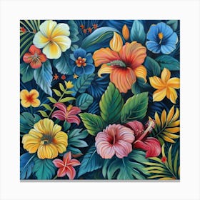 Tropical Vibrance (8) Canvas Print
