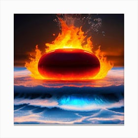 Fireball 1 Canvas Print