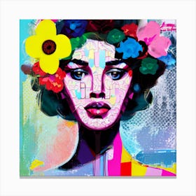 Flower Girl 2 Canvas Print