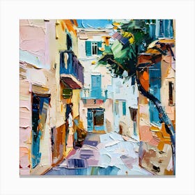 Street Scene Mallorca. Spain Canvas Print