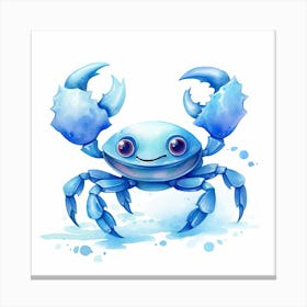 Blue Crab Canvas Print