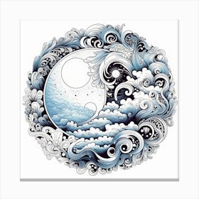 Yin Yang 53 Canvas Print